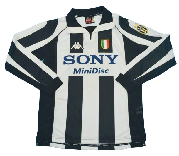 Juventus Long Sleeve Retro 1997/98 Home