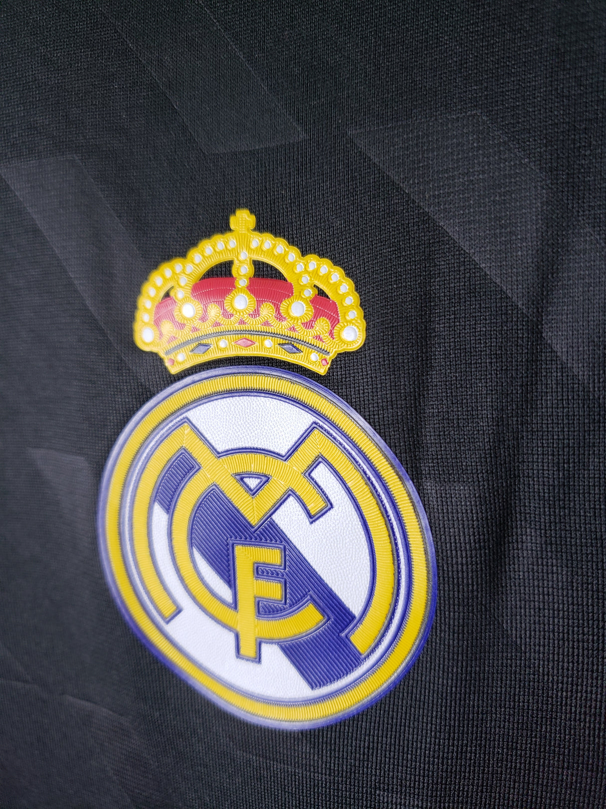 Real Madrid 2012 Black Short Sleeve