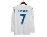 Real Madrid Retro 17/18 Long Sleeve Home