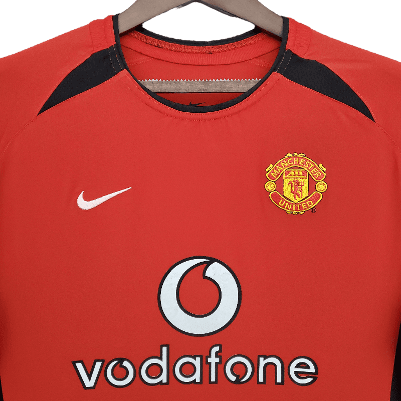 Manchester United Retro Long Sleeve 2002/04 Home