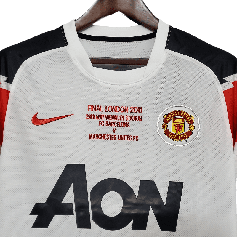 Manchester United Retro 2010/11 In The Champions League Version Away