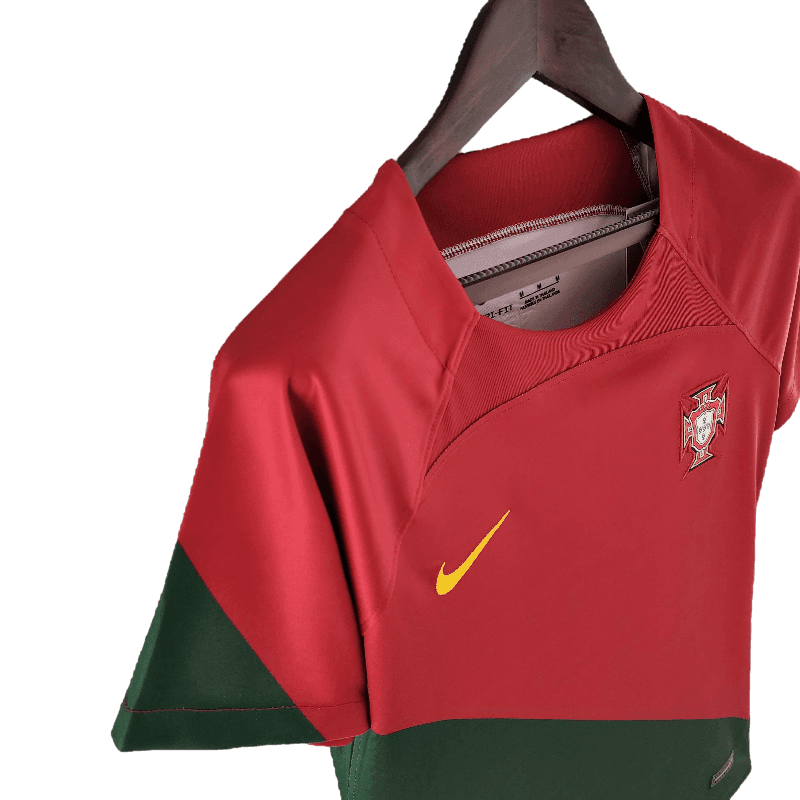 Portugal 2022 Woman World Cup Jersey Home