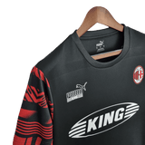 AC Milan Black Football Shirt 