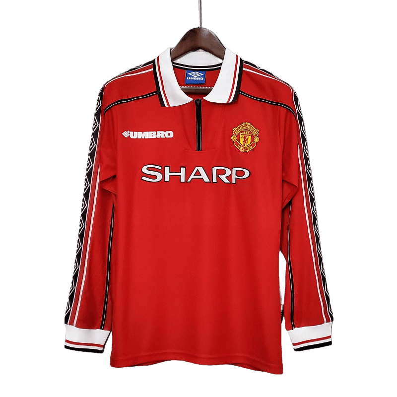 Manchester United Retro Long-Sleeved 1998/99 Home