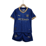 Manchester City 23/24 Kids Blue