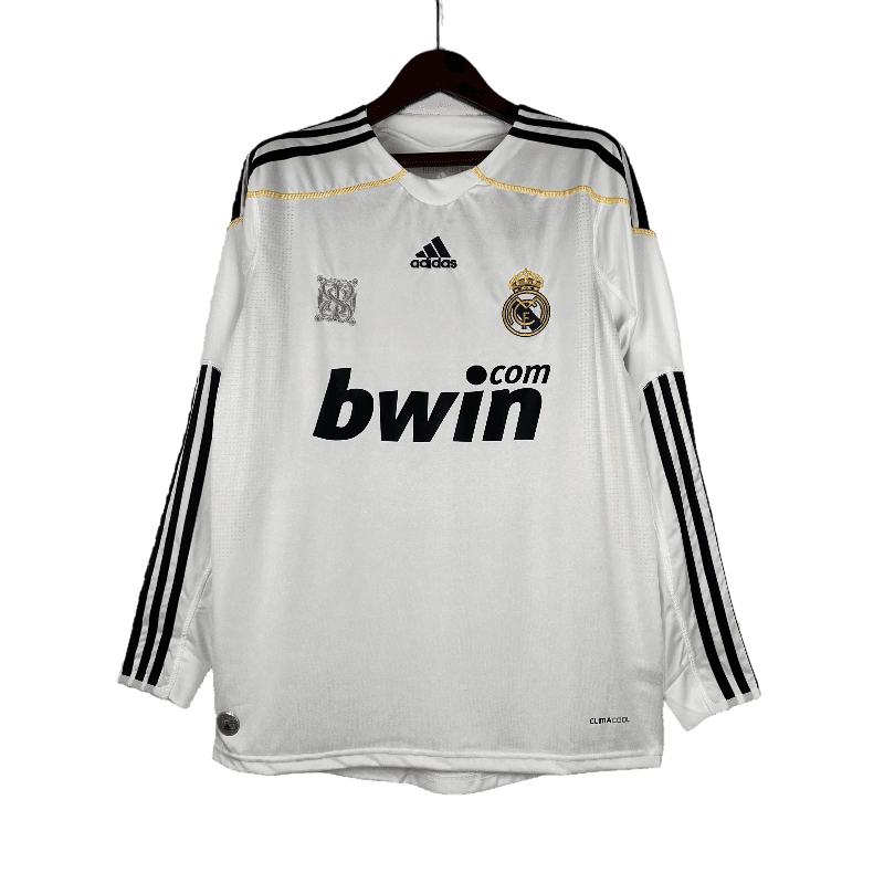 Real Madrid Retro 2009/10 Long Sleeve Home
