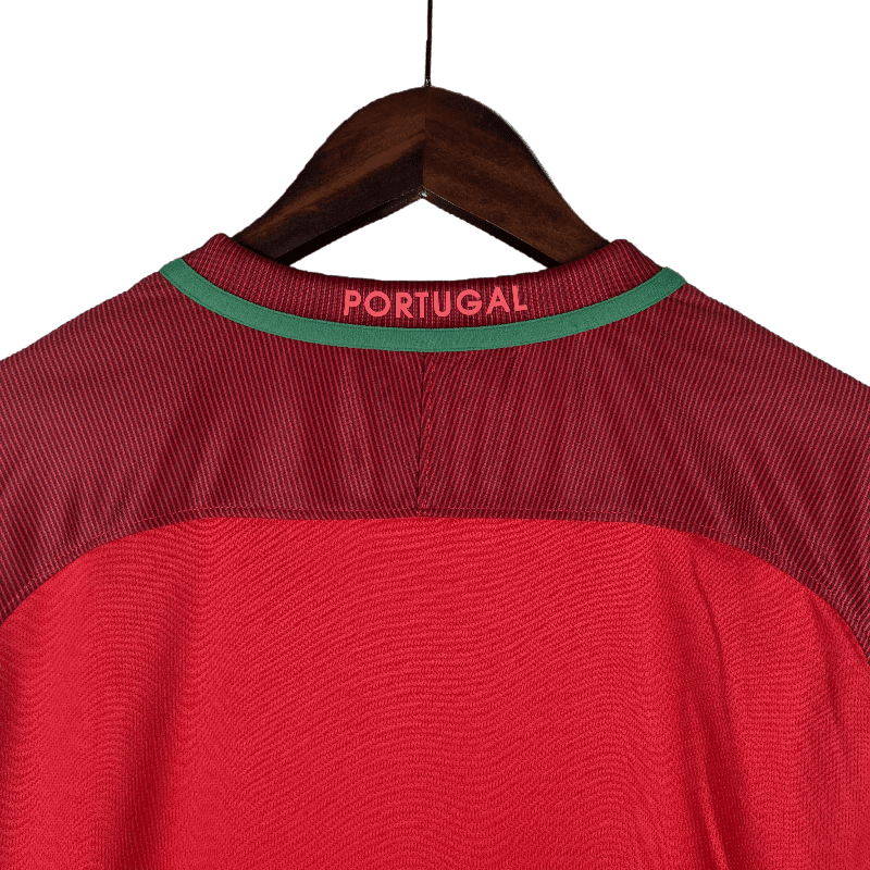 Portugal Retro 2016 Long Sleeve Home