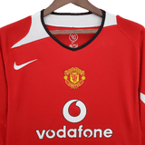 Manchester United Retro Long Sleeve 2004/06 Home