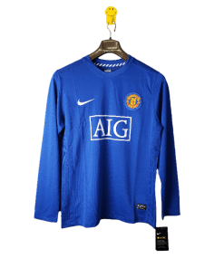 Manchester United Retro 2007/2008 Long Sleeve Away