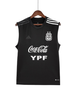 Argentina Black Vest Training Suit