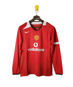Manchester United Retro 2005 Home Long Sleeve