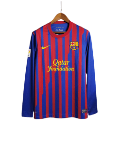 Barcelona Retro 2011/2012 Long Sleeve Home