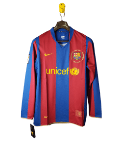 Barcelona Retro 2007/2008 Long Sleeve Home