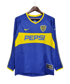 Boca Juniors Retro 2003/2004 Long Sleeve Home