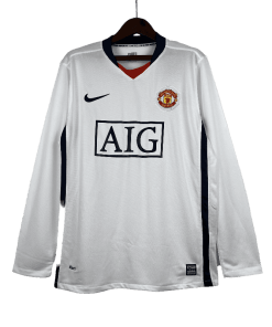 Manchester United Retro 2007/2008 Long Sleeve Away