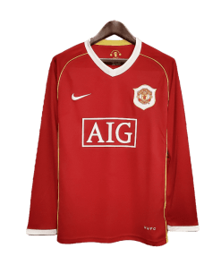 Manchester United Retro 2006/2007 Long Sleeve Home