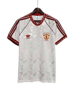 Manchester United Retro 1991 Away White