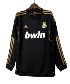 Real Madrid Retro 2011/2012 Long Sleeve Away