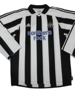 Newcastle United Retro 2003/2005 Home Long Sleeve