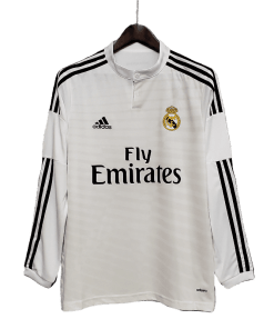 Real Madrid Retro 2014/2015 Long Sleeve Home