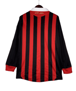 AC Milan Retro 2009/10 Long Sleeve Tee