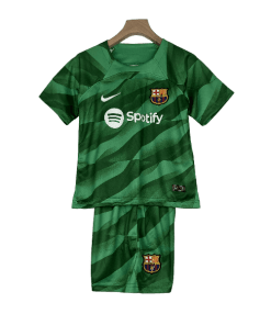 Barcelona 2023/2024 Kids Goalkeeper Green