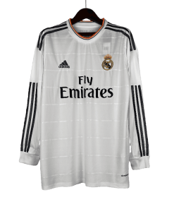Real Madrid Retro 2013/2014 Long Sleeve Home