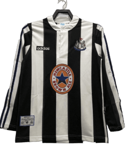 Newcastle United Retro 1995/1997 Home Long Sleeve