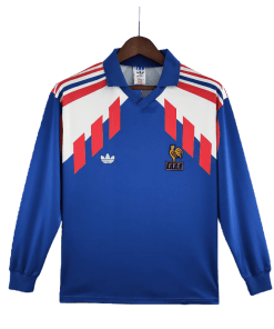 France Retro 1988/1990 Long Sleeve Home