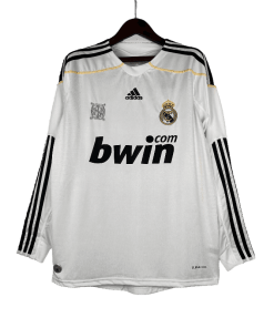 Real Madrid Retro 2009/2010 Long Sleeve Home
