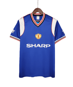 Manchester United Retro 1985/1986 Away Blue